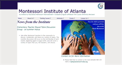 Desktop Screenshot of montessori-mia.org